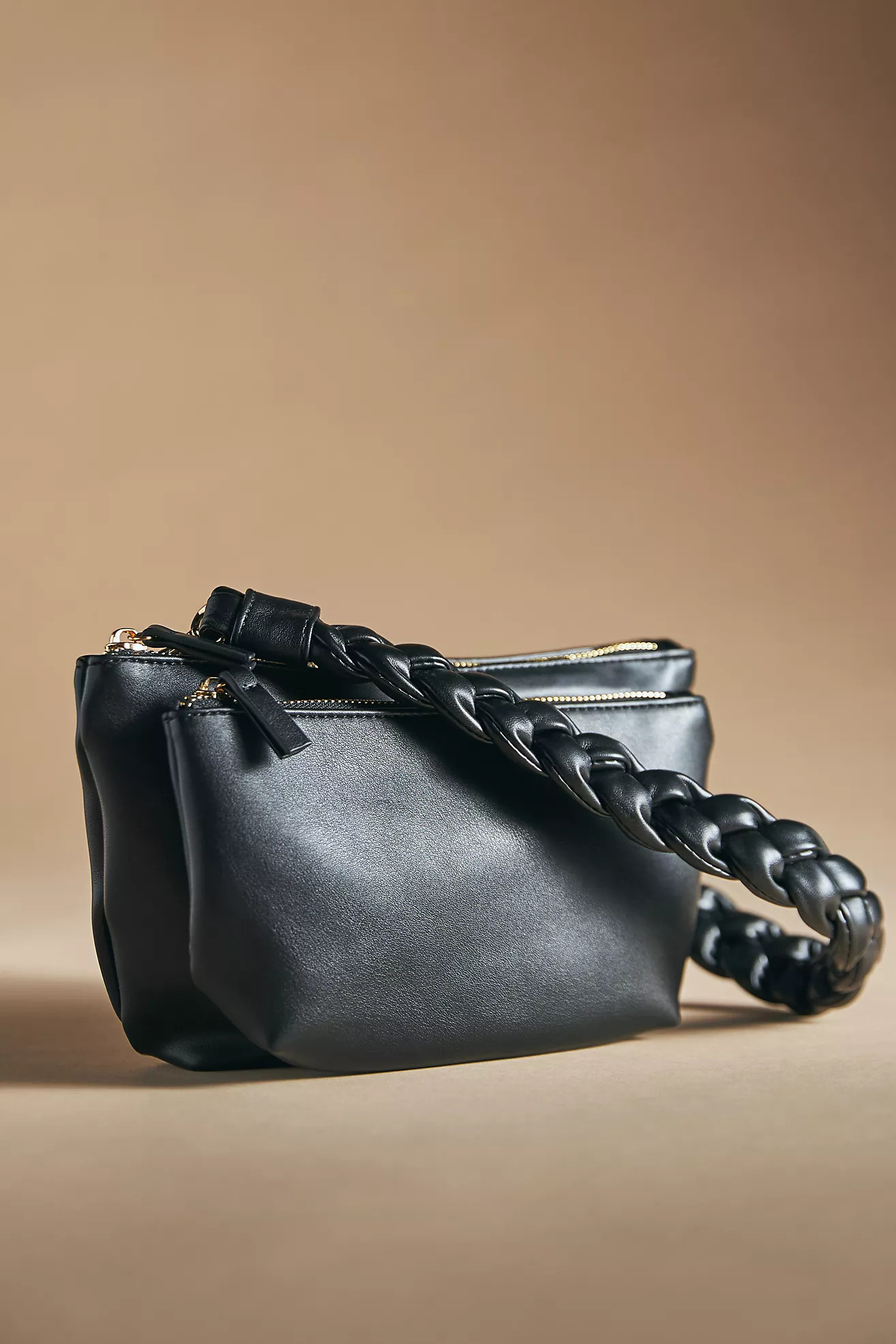 Faux Leather Convertible Crossbody Bag | Anthropologie (US)