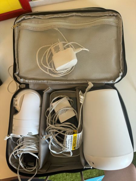 The elections set up! 🔌

When traveling with babies we always keep their cords and devices together. This includes chargers, monitors, sound machines, extension cords. 

#LTKtravel #LTKbaby #LTKfamily