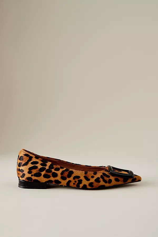 Bibi Lou Poznan Leopard Flats | Anthropologie (UK)