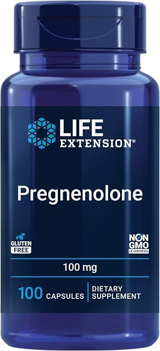 Life Extension Pregnenolone - Hormone Balance Supplement for Healthy Hormone Levels, 100 mg - Hor... | Amazon (US)