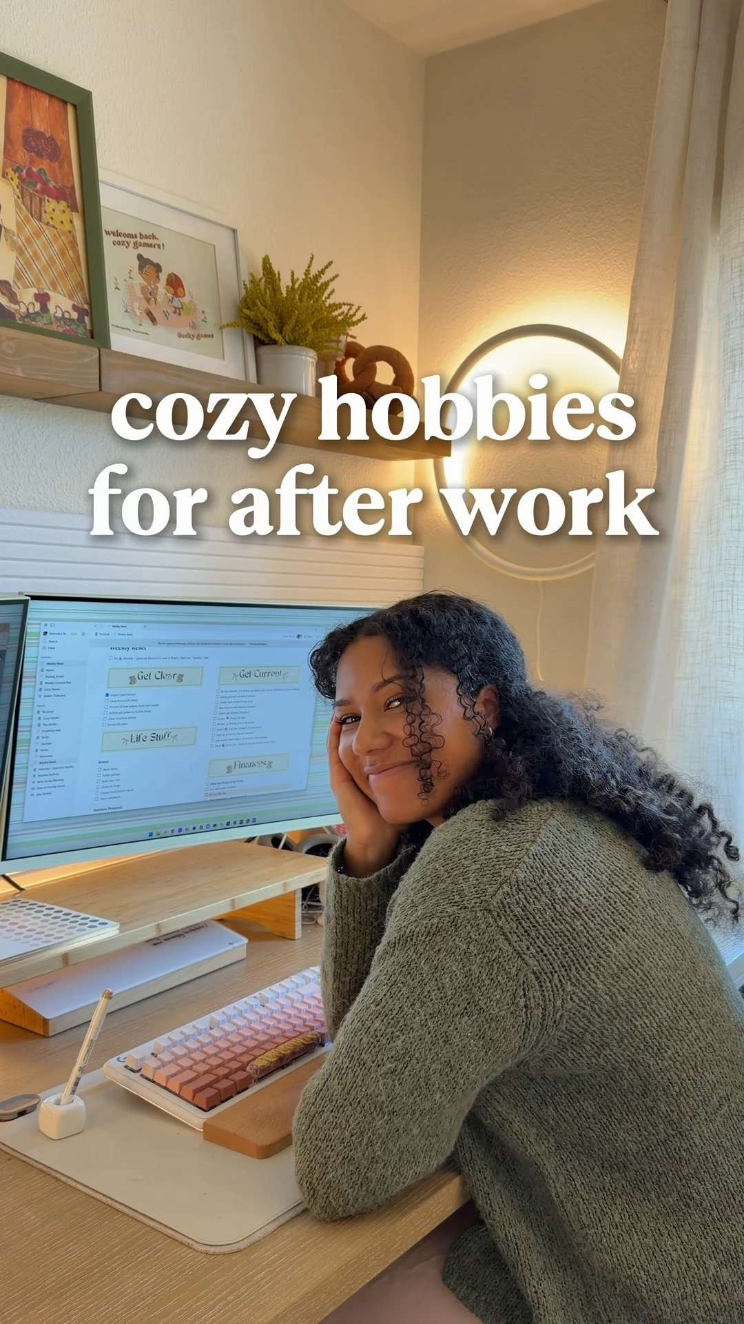 because hobbies really are good for us but we have to meet ourselves where we’re at🙂🤎 

 #LTKselfcare #LTKHome