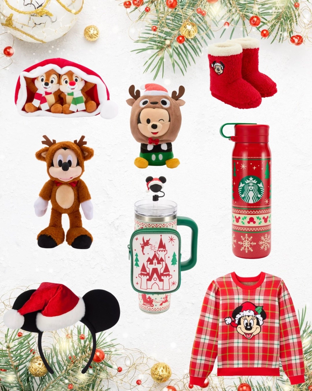 Disney Christmas favorites! #disneystore #shopdisney #christmas #disneyhome #disneystyle #disneyland #disneyworld #disneychristmas #plush #stuffedanimals #christmasoutfit #disneyoutfit #disneystyle 

#LTKHoliday #LTKGiftGuide