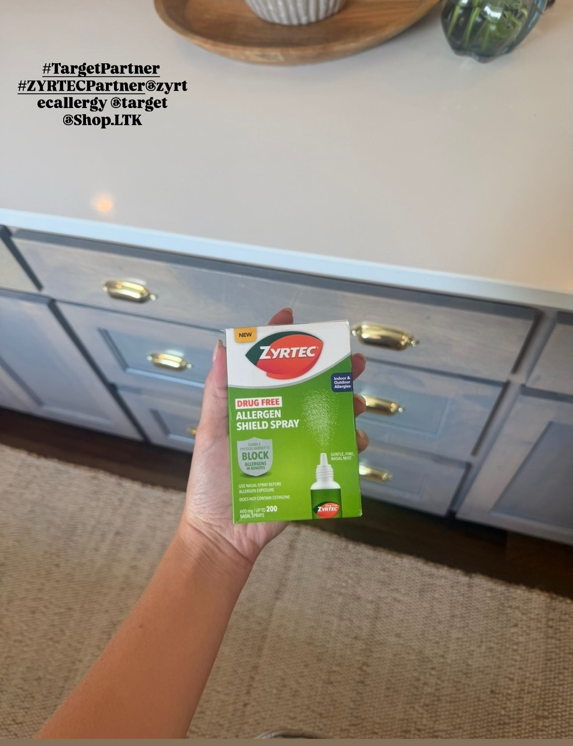 #ad I Love this time of year, but my allergies don't. I am trying NEW ZYRTEC™ Allergen Shield Spray to help me stay one step ahead this allergy season. ZYRTEC Allergen Shield forms a protective barrier blocking allergens that trigger allergy symptoms. The mist is lightweight & drug free. You shake then spray-  it’s super easy and effective! 
#TargetPartner #ZYRTECPartner@zyrtecallergy @target @Shop.LTK, #liketkit
