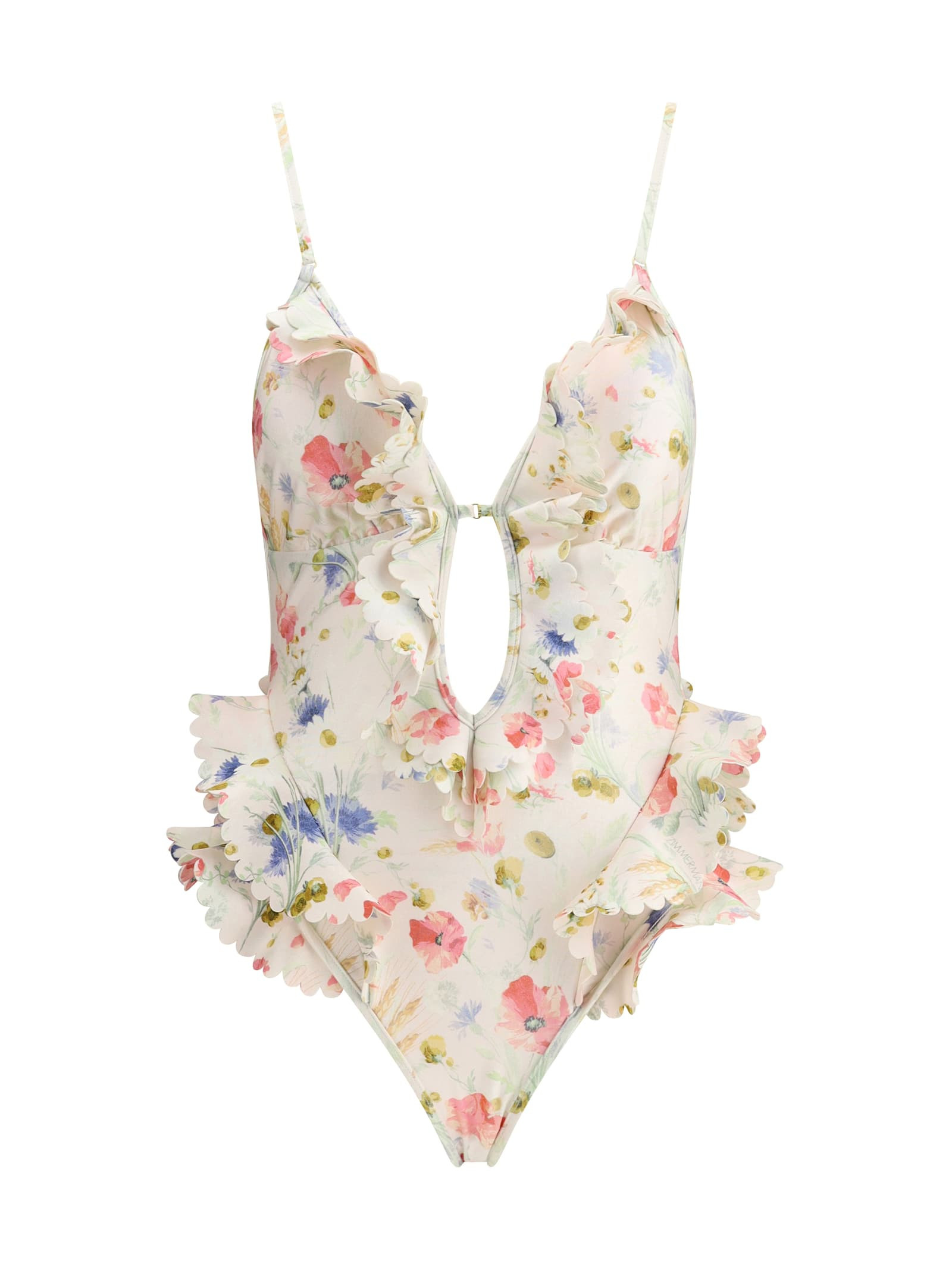 Zimmermann Lucky Waterfall Swimsuit | Italist.com US