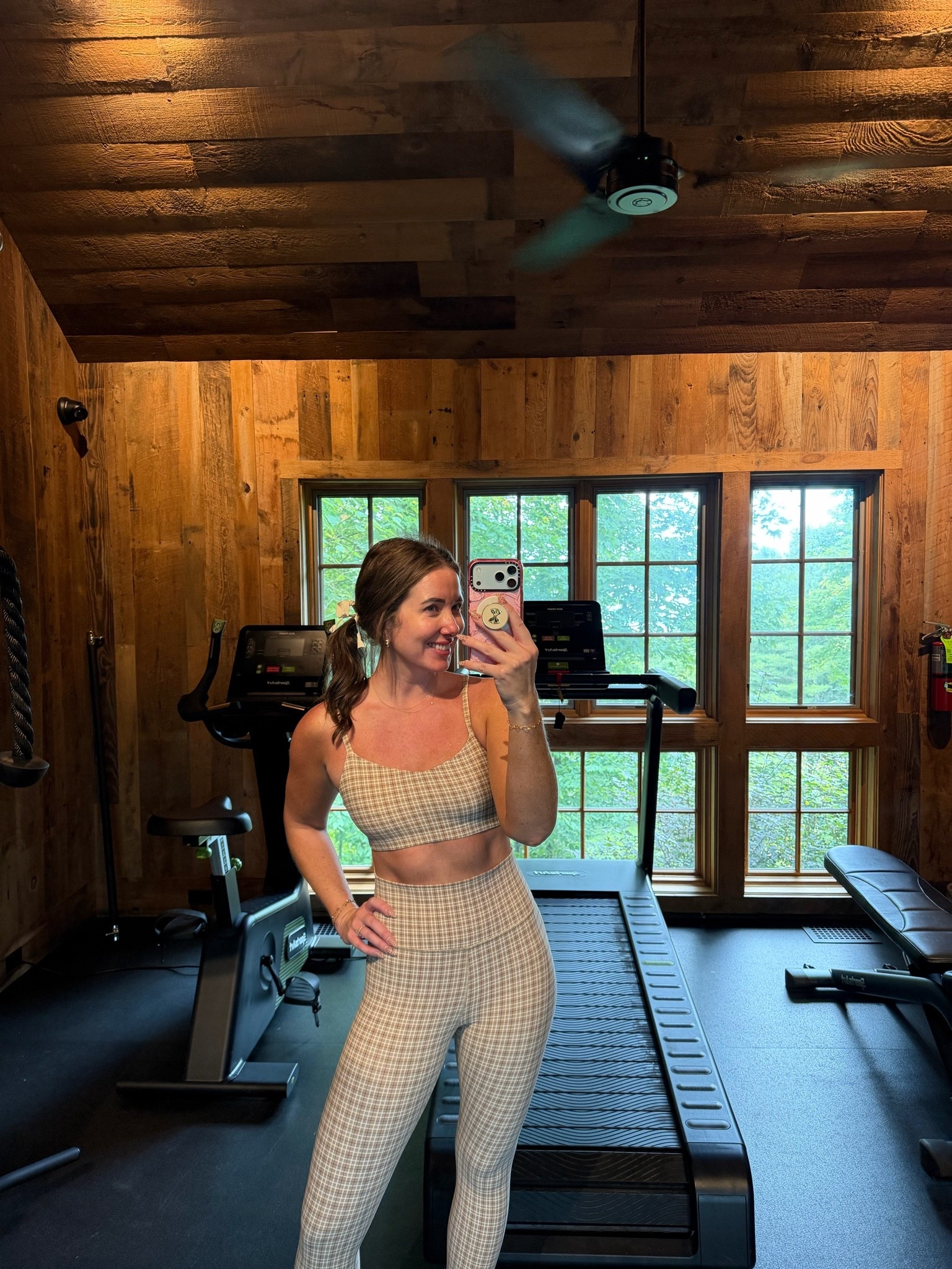 Target gingham workout set for fall 🤎

Wearing a medium

#LTKootd #LTKActive #LTKTravel
