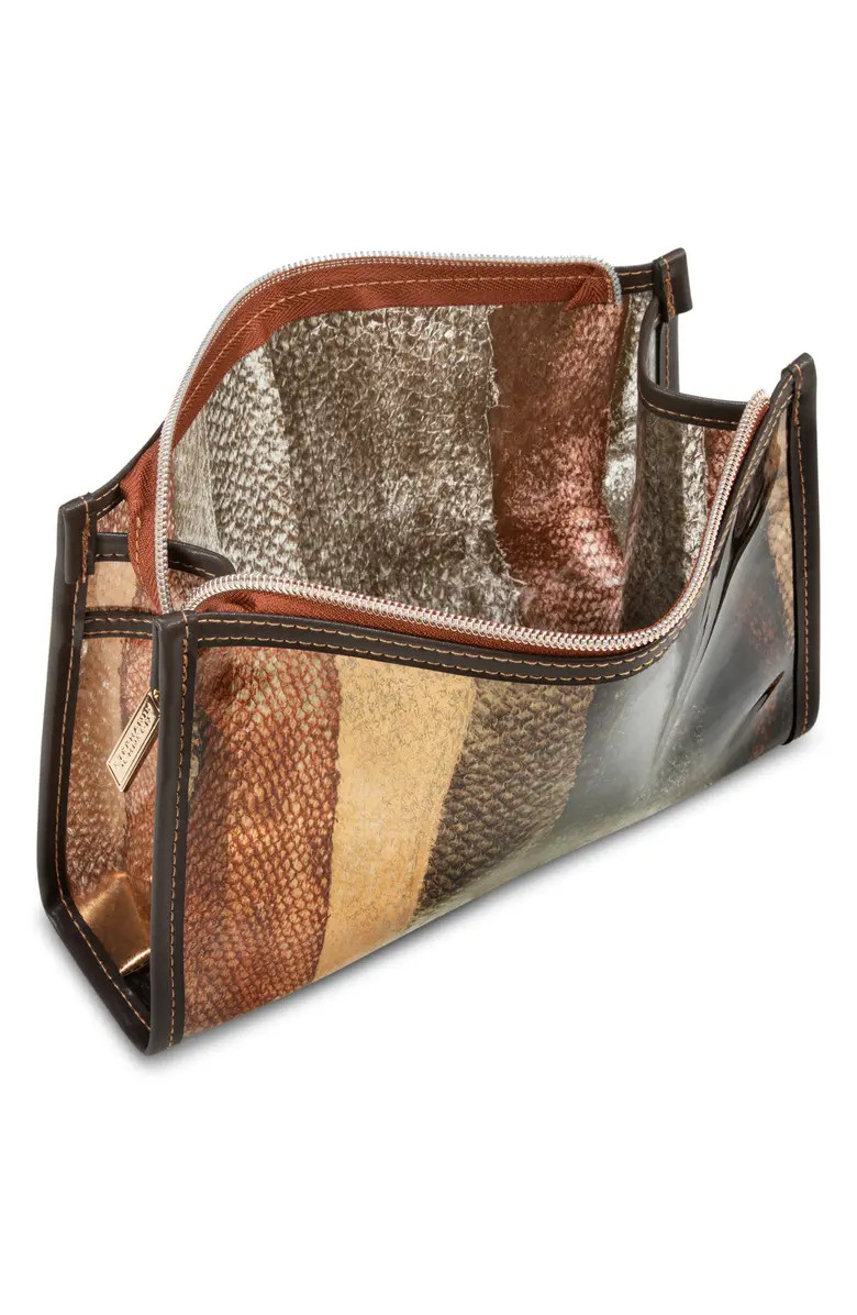 Miami Cobra Medium Zip Cosmetic Bag | Nordstrom