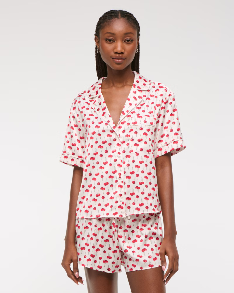 Women's Sleep Short | Women's New Arrivals | Abercrombie.com | Abercrombie & Fitch (US)