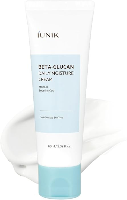IUNIK Beta-Glucan Daily Moisture Cream \u2013 Beta-Glucan & Centella Lightweight Vegan Moisturize... | Amazon (US)