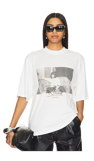 Avi Mick Jagger Tee in Ivory | Revolve Clothing (Global)