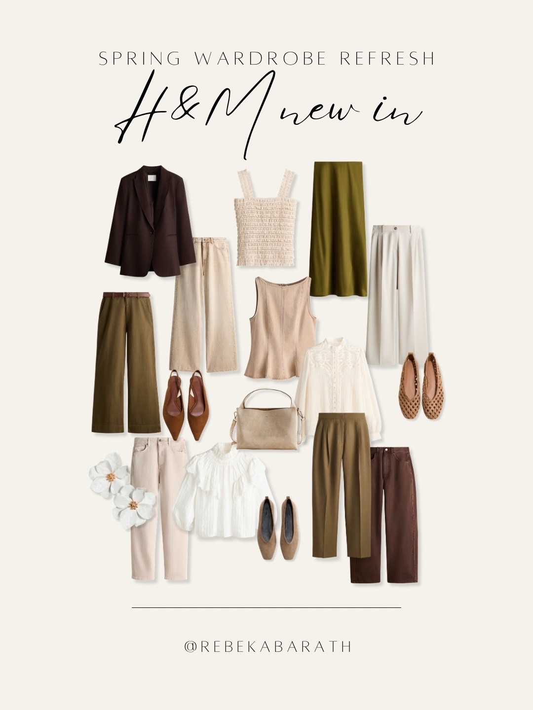 spring wardrobe refresh // H&M new in

neutral wardrobe | wardrobe update | chic outfits | high street picks

#LTKSeasonal #LTKootd
