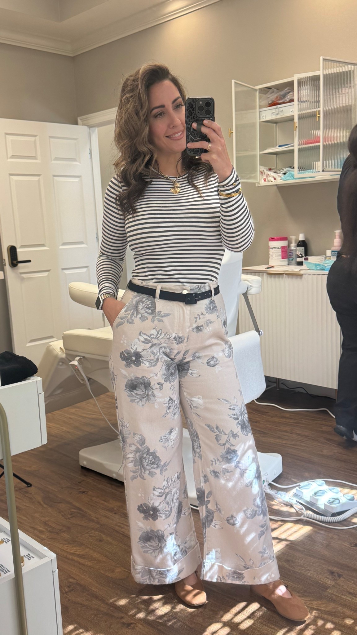 These pants are so great! Soft denim fabric, elastic in the back waistband, and a beautiful floral pattern! I’m wearing a size 4

#LTKSeasonal #LTKSpringSale #LTKootd