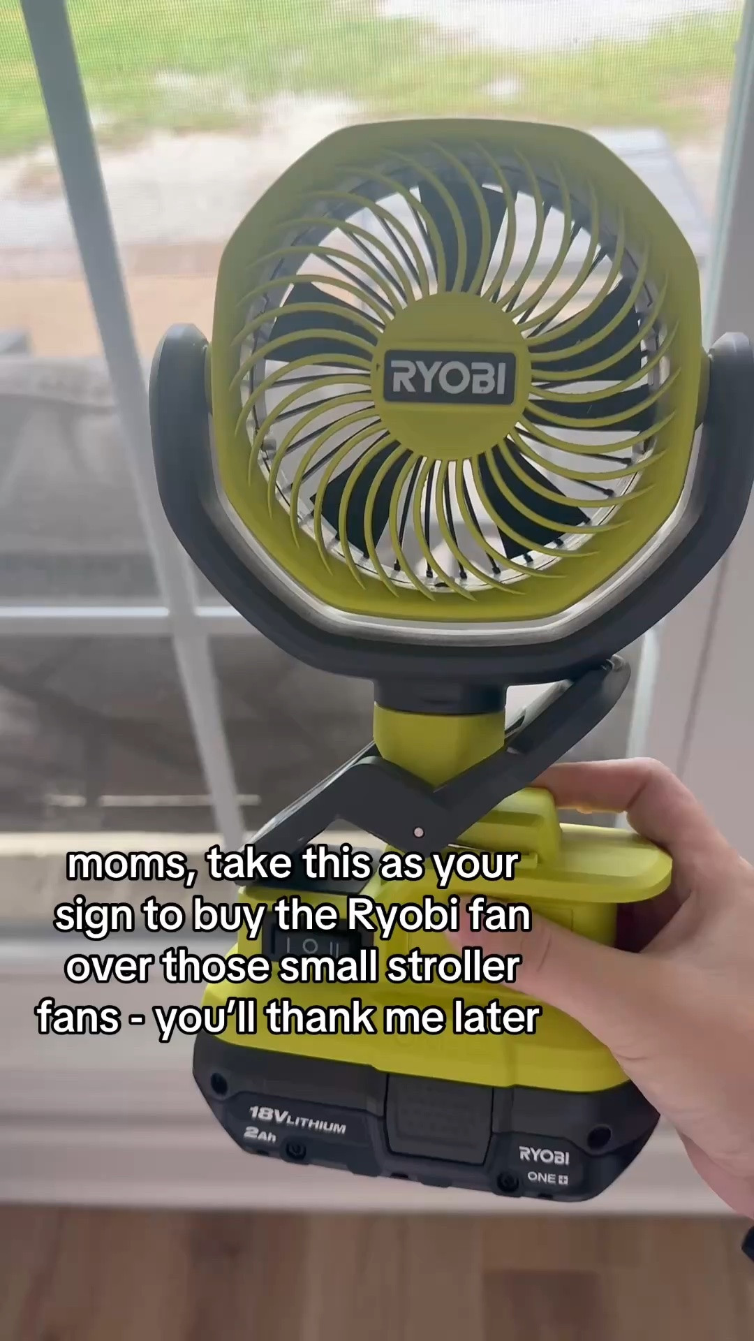 Mom hack has a 2nd time mom - buy the Ryobi fan, you’ll thank me later! 

Baby essentials, stroller fan, what to put on my baby registry, new moms, postpartum, baby girl, baby finds

#LTKmomlife #LTKBaby #LTKBump