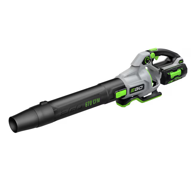 EGO POWER+ 56-volt 670-CFM 180-MPH Battery Handheld Leaf Blower 4 Ah (Battery and Charger Include... | Lowe's