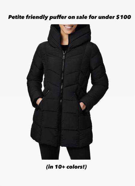 On sale for under $100: petite friendly winter puffer coat 

This is a shapely, flattering puffer. Xs fits me with room for a thick sweater layer and hits mid to lower thigh on me, and is warm. The shape and the angle of the stitching help make this visually flattering.

Nordstrom cyber week / Black Friday deals
#petite winter puffer coat 

#LTKCyberWeek #LTKfindsunder100 #LTKSeasonal