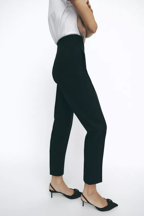 HIGH-WAIST TROUSERS | Zara UK