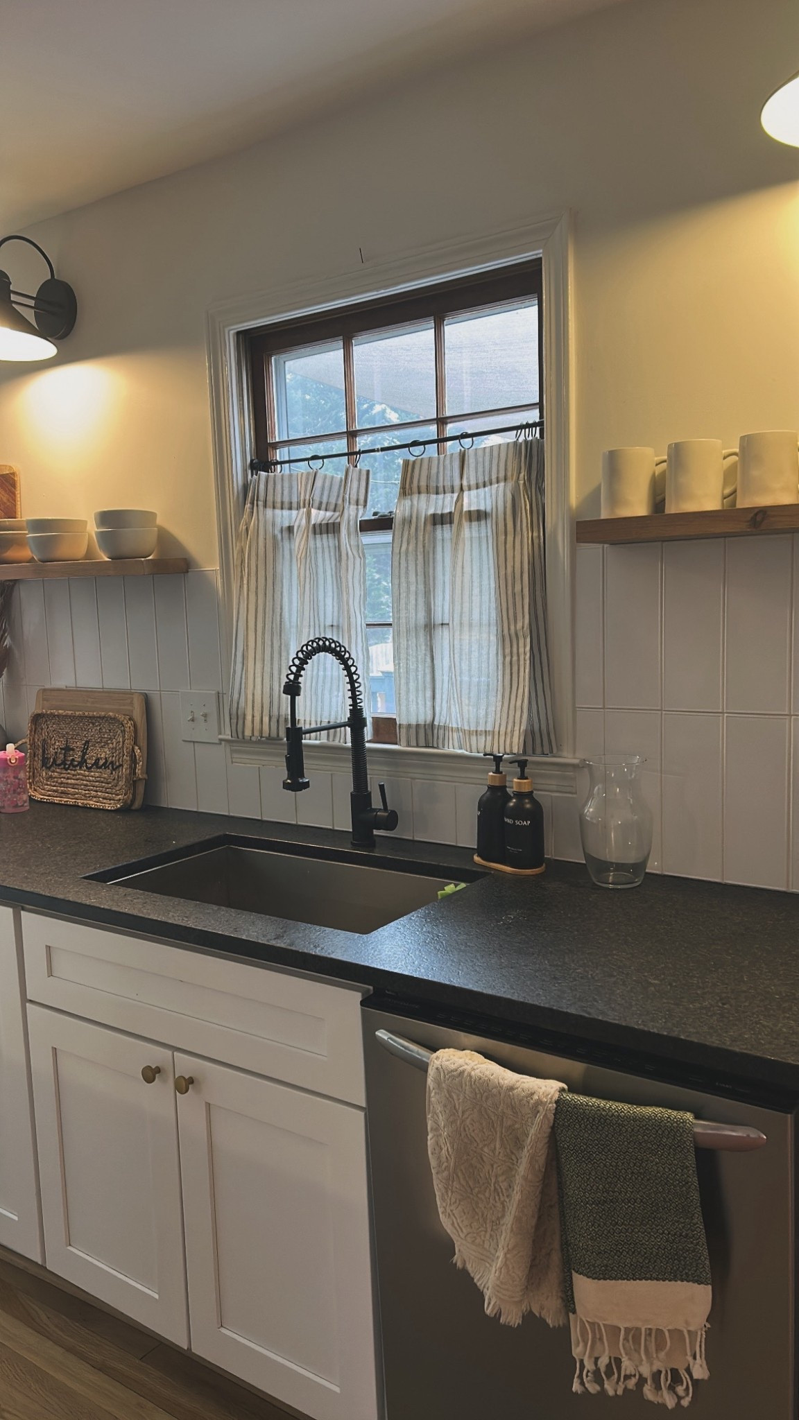 this little window curtain set makes me so happy! 

#LTKmomlife #LTKmorningroutine #LTKHome