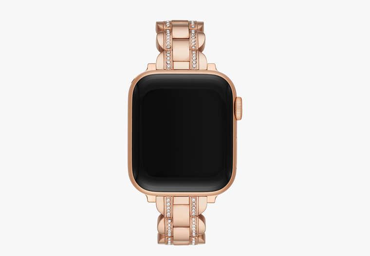 Rose Gold Pavé Scallop Link 38/40 Mm Band For Apple Watch® | Kate Spade (US)