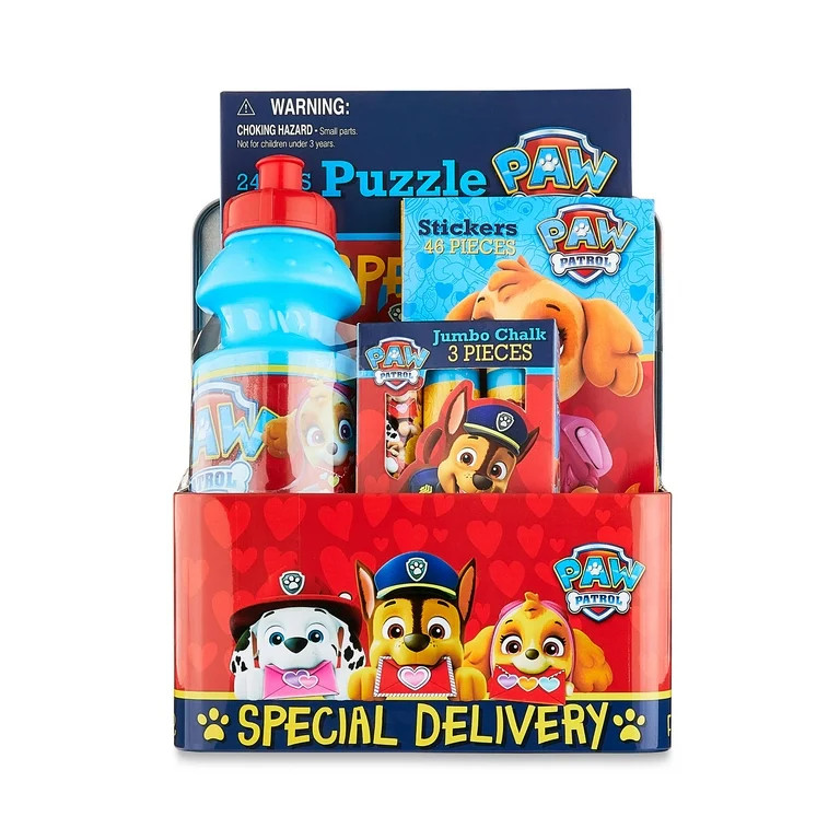 Paw Patrol Valentine's Day Tin Box Gift Set | Walmart (US)