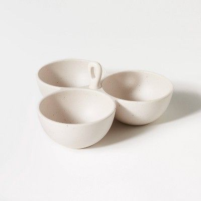 3 Sectioned Melamine Serving Bowl - Threshold™ designed with Studio McGee | Target