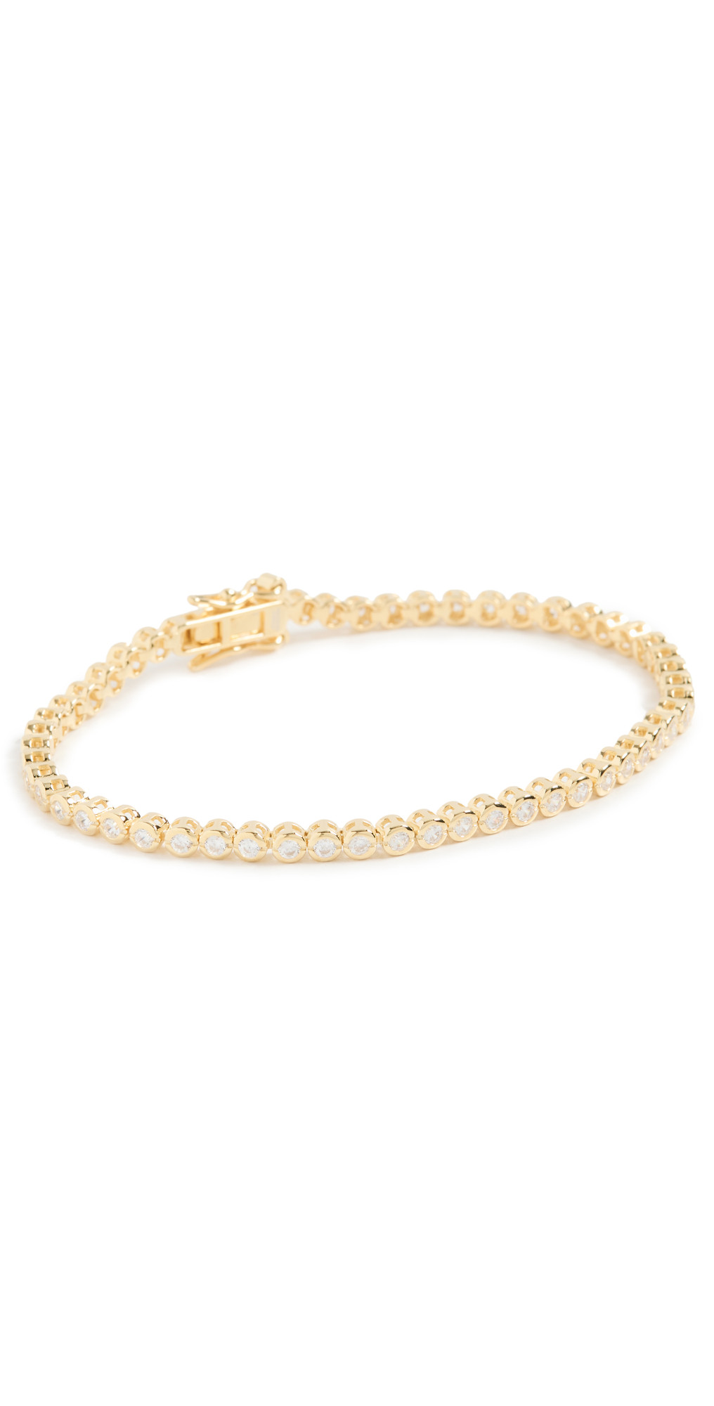 By Adina Eden Bezel Tennis Bracelet | Shopbop