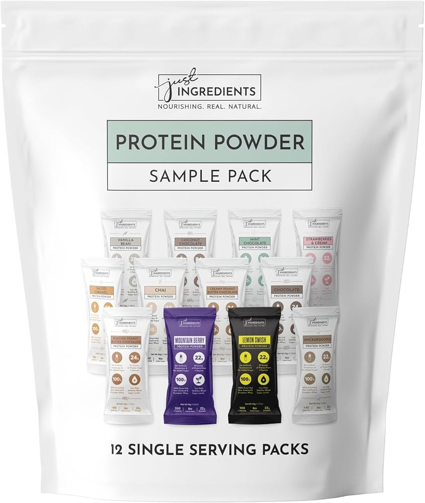 Protein Powder Made with 100% Grass Fed, Non Denatured Whey | Four Different Protein Sources from... | Amazon (US)