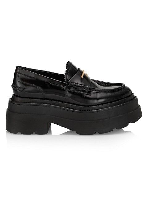 Carter Leather Platform Loafers | Saks Fifth Avenue