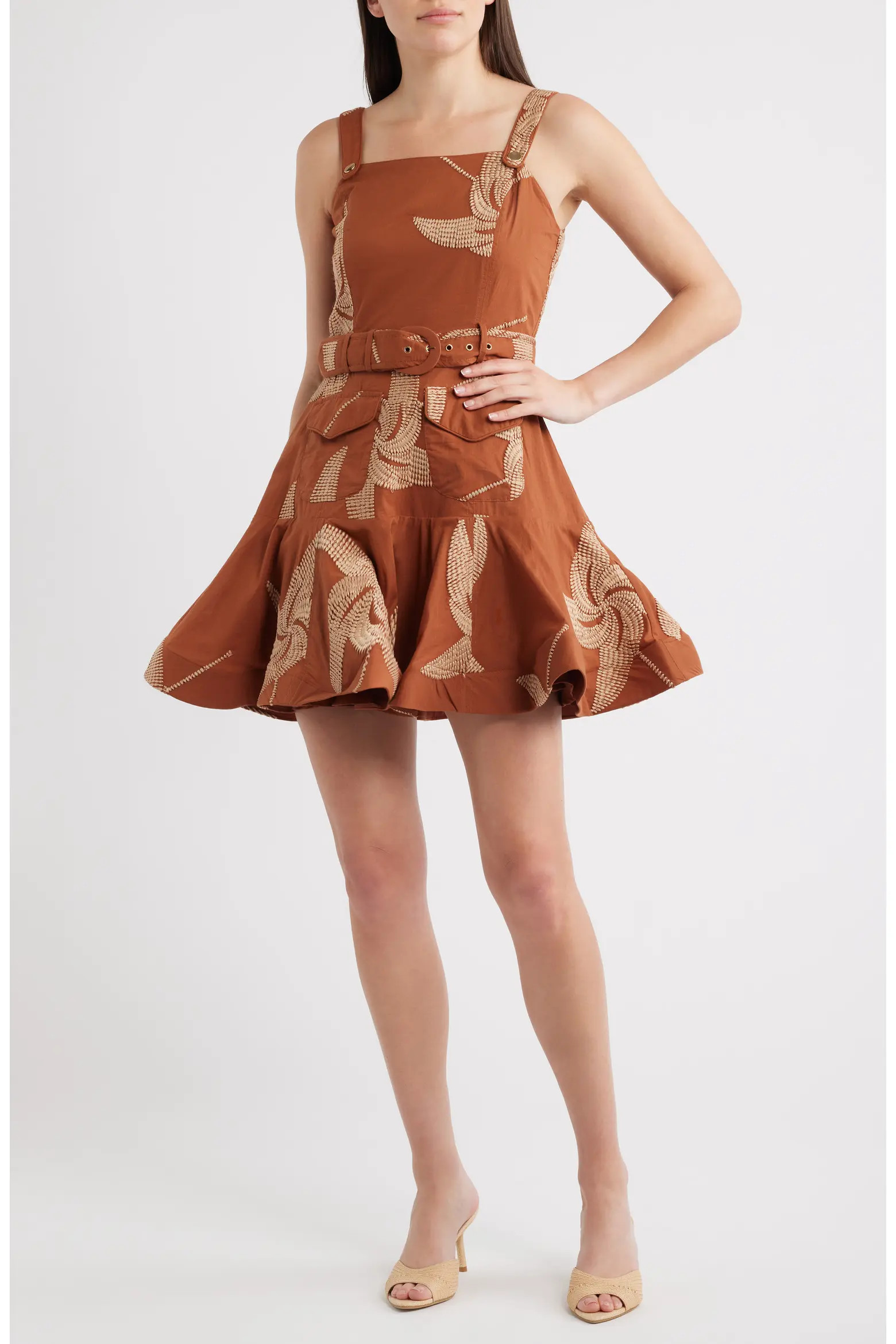 CIEBON Kenny Embroidered Minidress (Women) | Nordstrom | Nordstrom