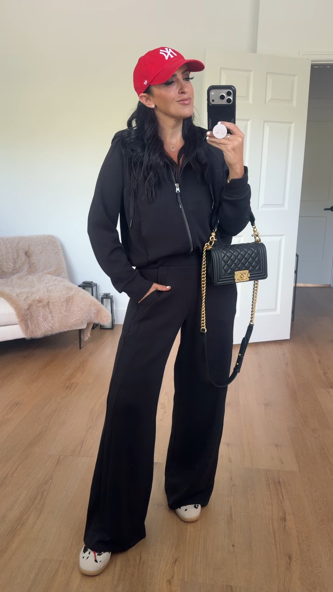 Spanx AirEssentials pants now $34 originally $118. Spanx AirEssentials Zip UP now $34 originally $128 ADD TO CART
