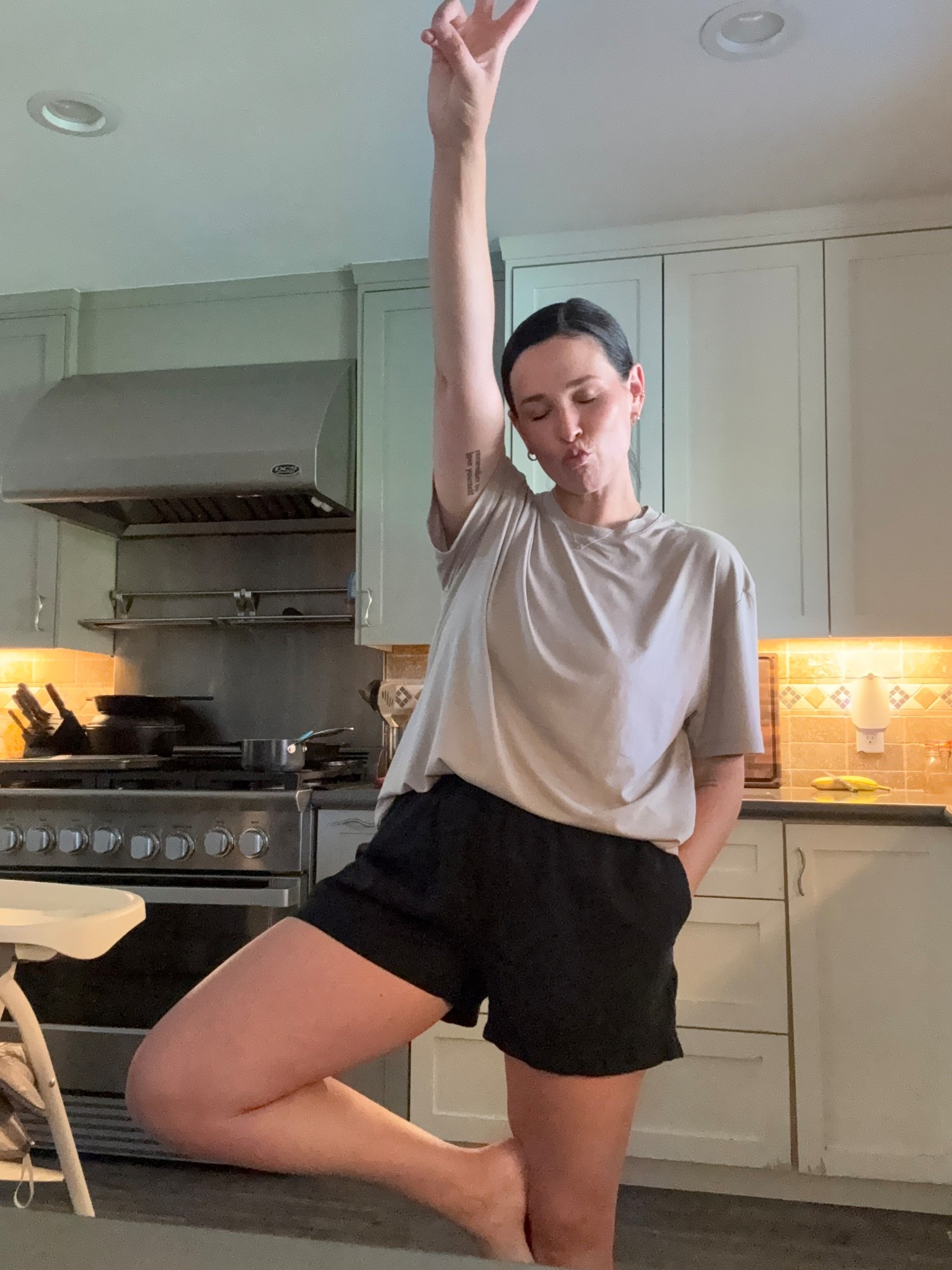 just a basic tee kind of outfit for today. washes well, wears well, irons well. SO SOFT. lightweight and breathable. sign me UP 

#LTKFindsUnder50 #LTKSeasonal #LTKStyleTip