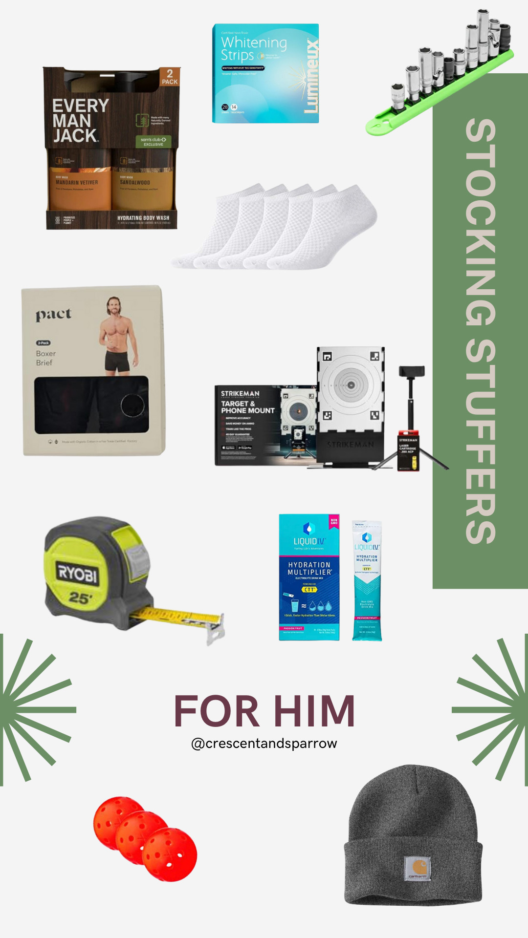 Top Stocking Stuffer Gift Ideas for Him: The Ultimate Guide ✨ Stocking stuffers, holiday gift guide, gifts for men, gifts for him, Christmas gifts, men’s essentials 

 #LTKGiftGuide #LTKHoliday #LTKMens