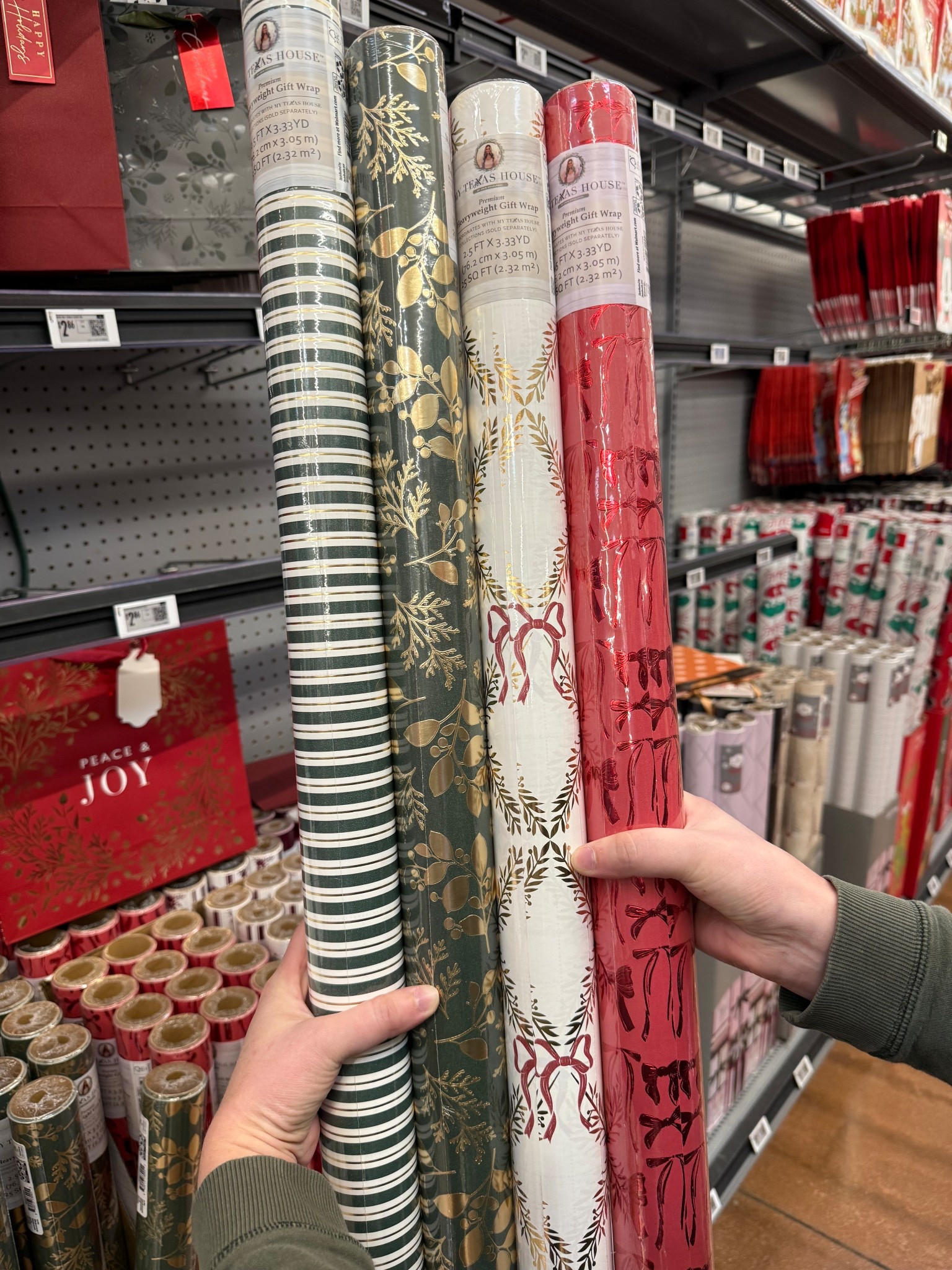 New wrapping paper at Walmart by My Texas House! 

#LTKHome #LTKSeasonal #LTKHoliday