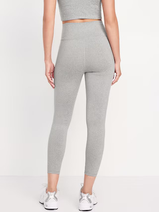 Extra High-Waisted CloudComfy 7/8 Leggings | Old Navy (US)
