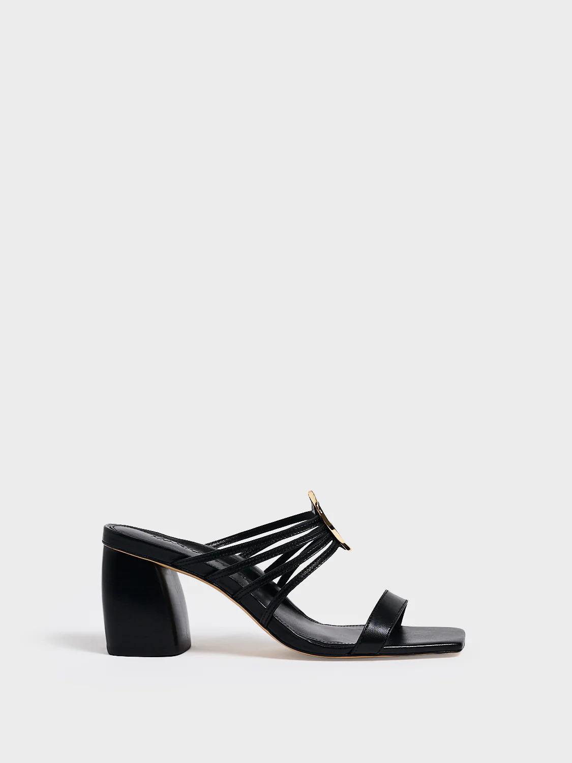 Mia Block Heel | Black | Marion Parke