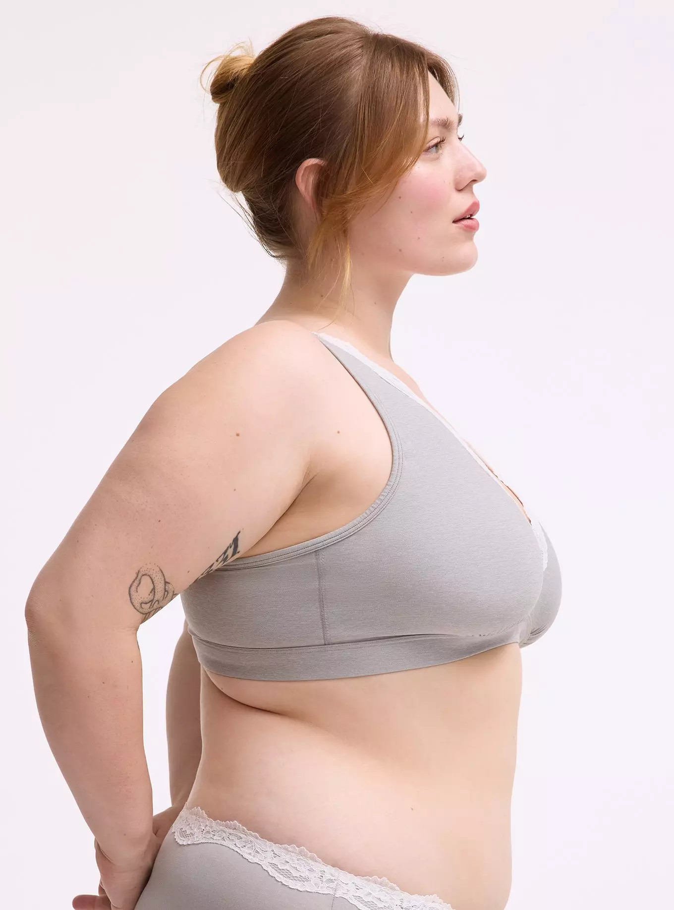 Unlined Smooth High Apex Bralette | Torrid (US & Canada)