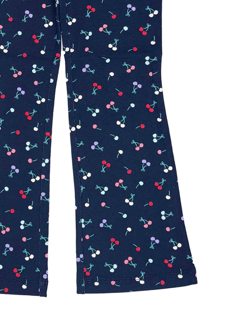 Wonder Nation Girls Flare Legging, 2-Pack, Sizes 4-18 & Plus | Walmart (US)