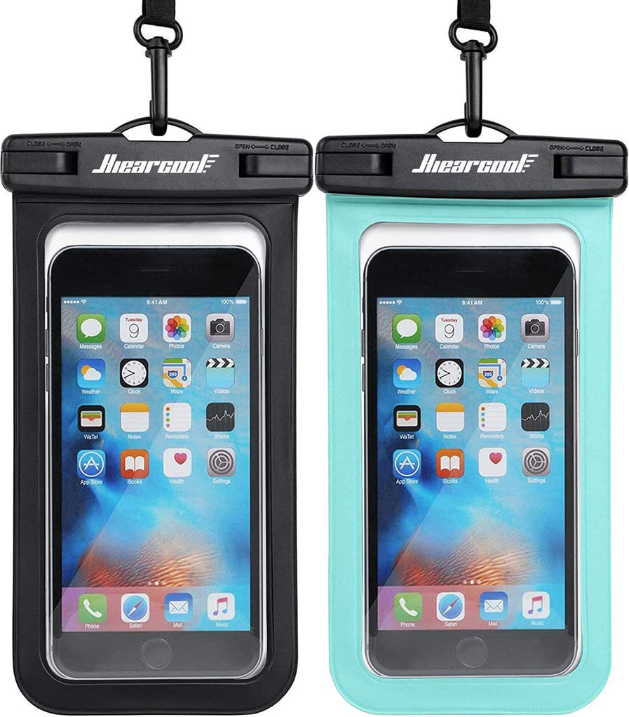 Hiearcool Waterproof Phone Pouch, Waterproof Phone Case for iPhone 16 15 14 13 Pro Max, IPX8 Cell... | Amazon (US)
