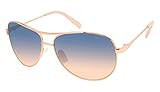Jessica Simpson J106 Iconic Metal UV Protective Women's Aviator Sunglasses. Glam Gifts for Women, 59 | Amazon (US)