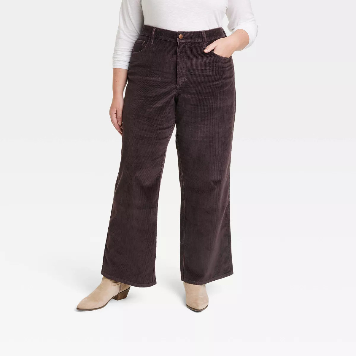 Women's High-Rise Corduroy Wide Leg Jeans - Universal Thread™ | Target