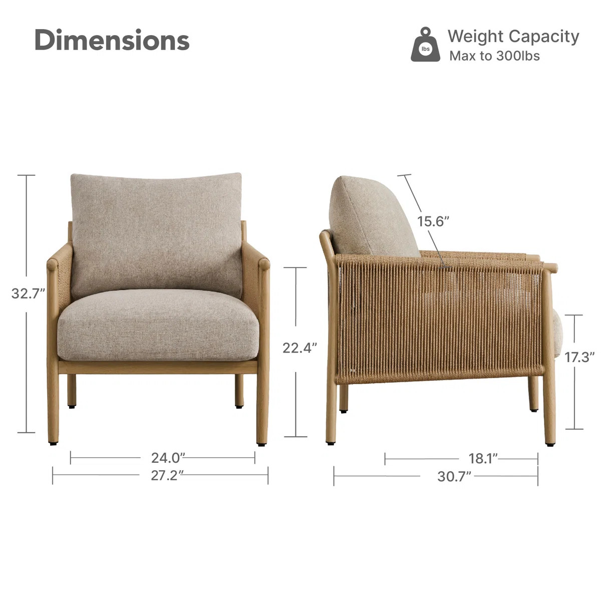 Boho-inspired Upholstered Accent Chair | Wayfair North America