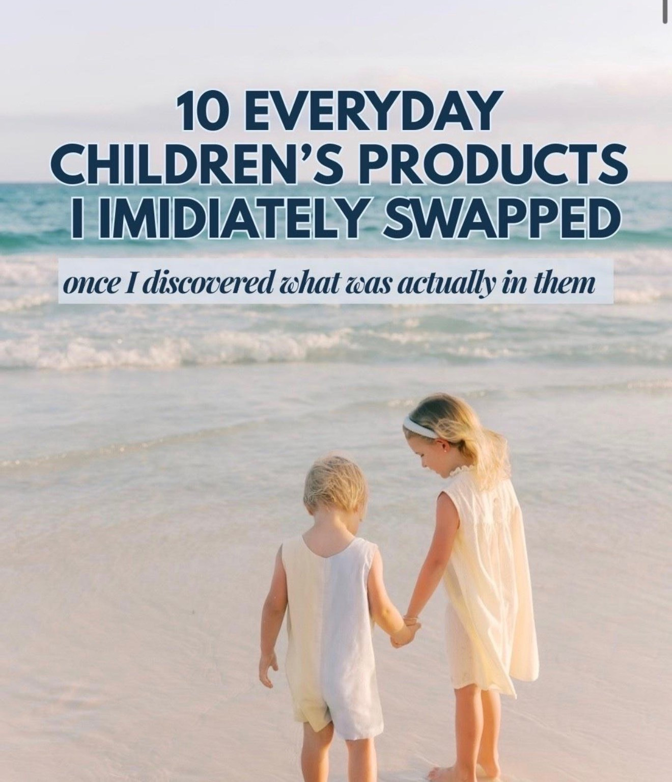 These are the products I have swapped with intentionality. No more synthetic fibers, chemicals, or fragrances. Just natural fibers!