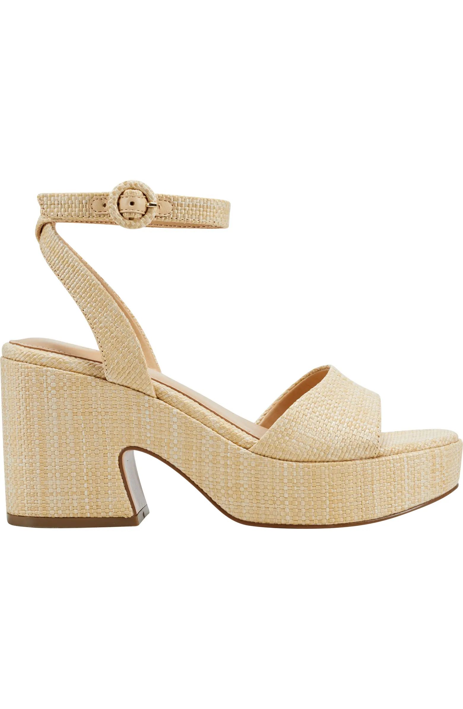 Razza Platform Ankle Strap Sandal (Women) | Nordstrom