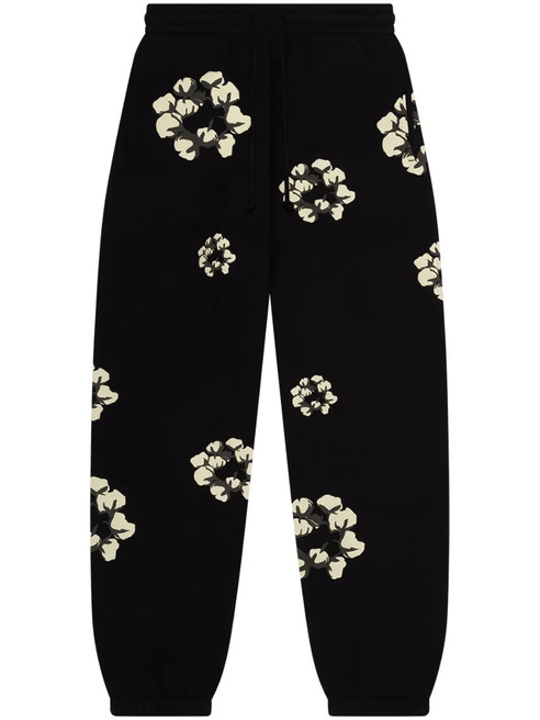 Denim Tears Cactus Tears Wreath Track Pants | Black | FARFETCH CA