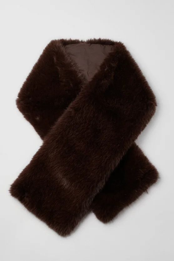 Faux Fur Scarf | Karen Millen US
