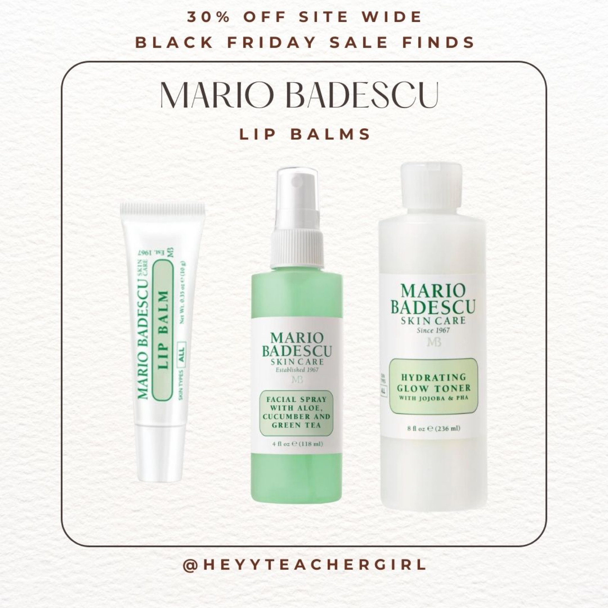 All my everyday favorites are 30% off & so is the entire site with Mario Badescu

#LTKHoliday #LTKsalealert #LTKCyberWeek