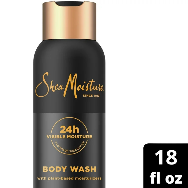 SheaMoisture Body Wash for Women African Black Soap Calm and Clearing, 18 oz - Walmart.com | Walmart (US)