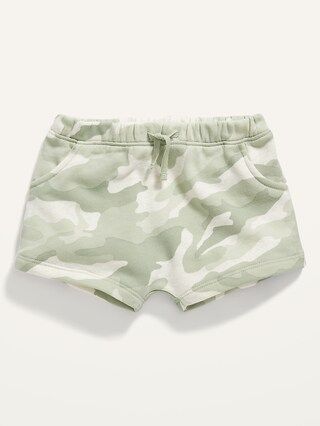 Unisex Camo Tie-Front Shorts for Baby | Old Navy (US)