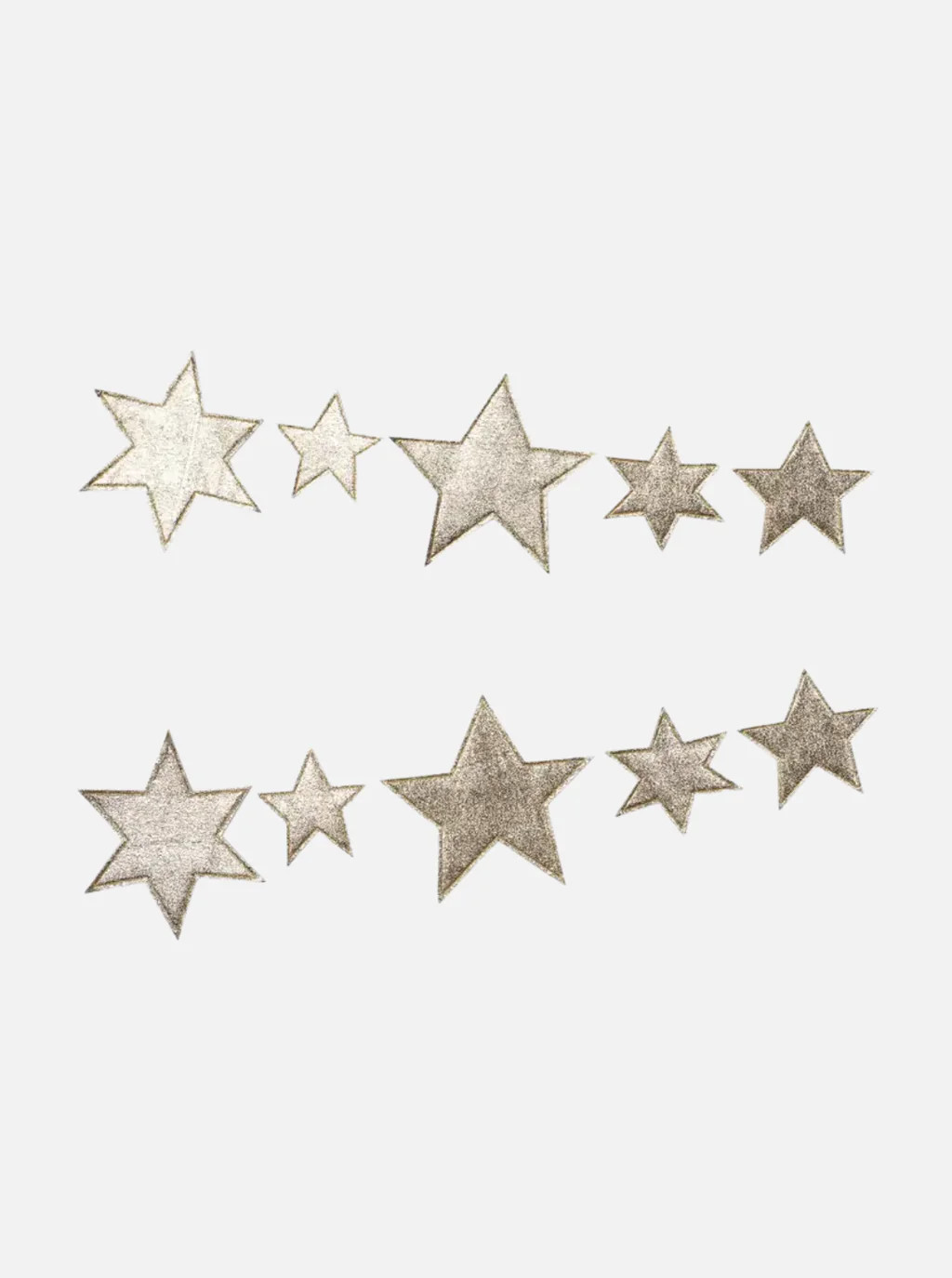 Silver Star Garland | House of Jade Home