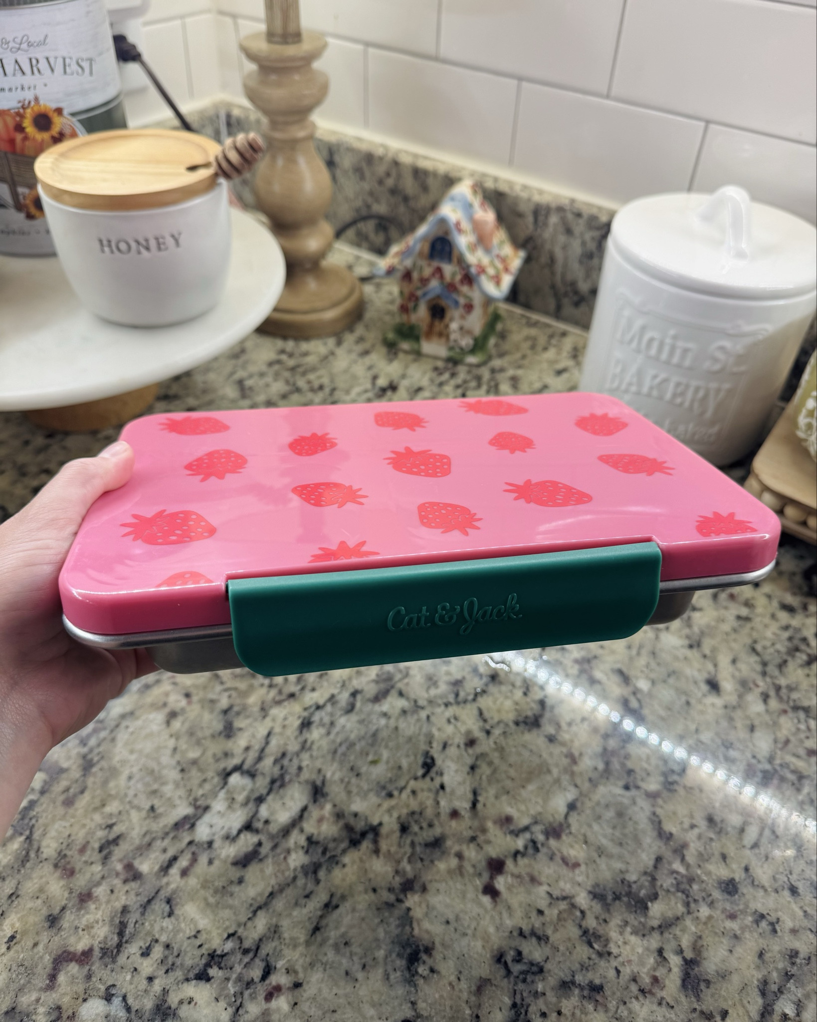My favorite toddler stainless steel bento box!🍓 It’s one of the cheaper options I’ve found for $20 at Target! They also have a print for boys that’s currently out of stock, but I’m sure they’ll have a restock soon! 

#target #targetfinds #toddler #toddlerfinds #bentobox #lunchbox 

#LTKKids #LTKHome #LTKFamily