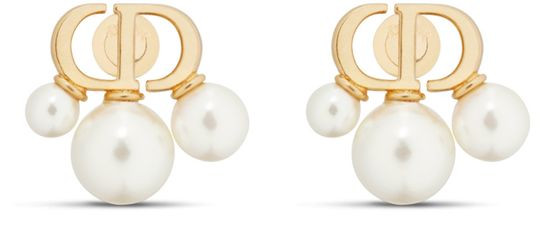 Dior Triptyque Stud Earrings - DIOR | 24S (APAC/EU)