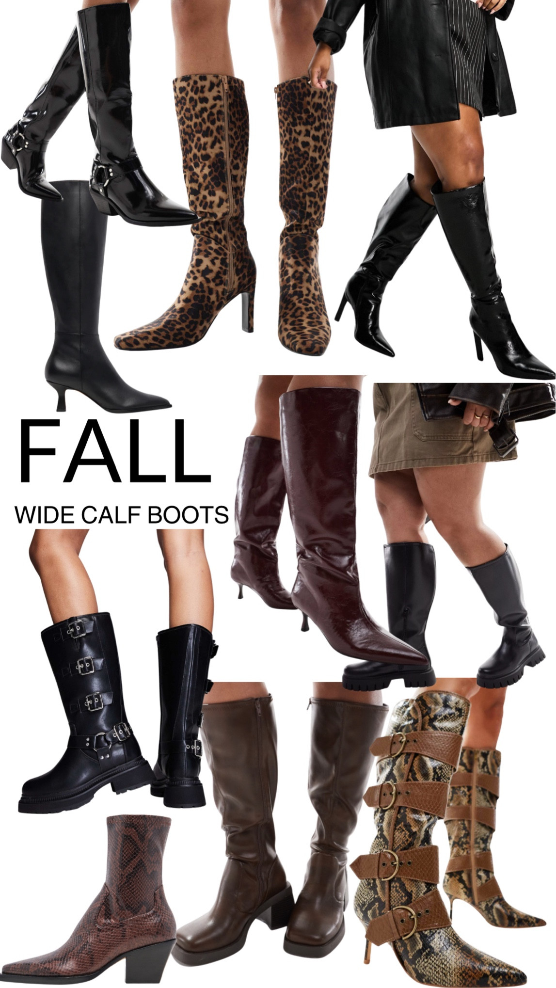 Boot season!!! Here’s some of my fav wide calf options 🤎

Fall outfit, boots, heels, moto boots, western boots, leather boots, fall fashionn

#LTKShoeCrush #LTKStyleTip #LTKSeasonal